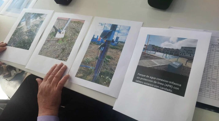 Aseguraron que también hay fallas en el parque de agua y otros espacios públicos.